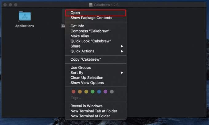 Open in right-click menu