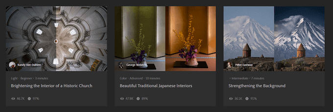 Before and after photos in Lightroom